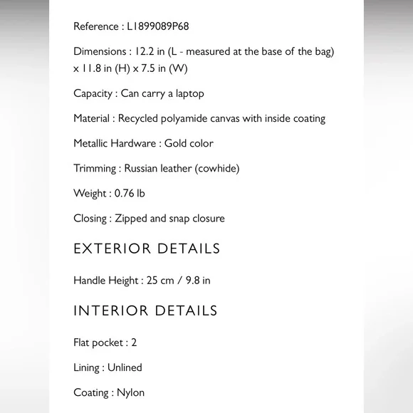 Longchamp Large Le Pliage Tote - Picture 3 of 5